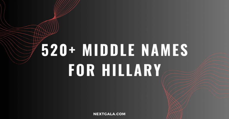 Middle Names for Hillary