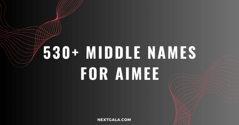 Middle Names for Aimee