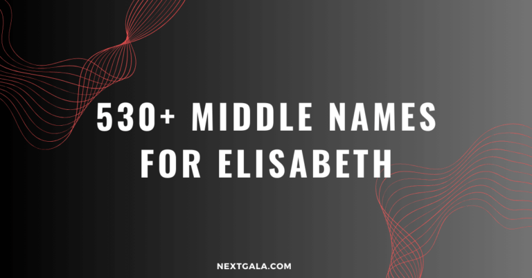 Middle Names for Elisabeth