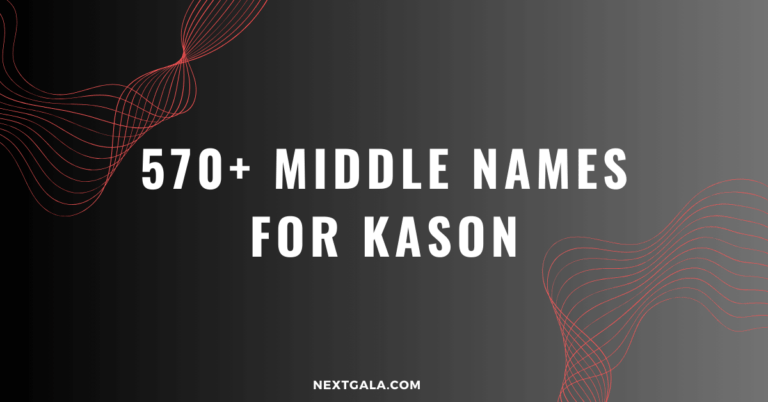 Middle Names For Kason