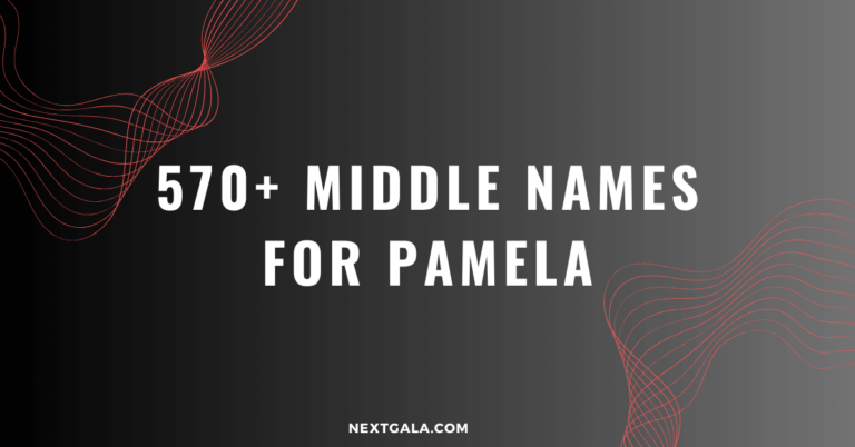 Middle Names for Pamela