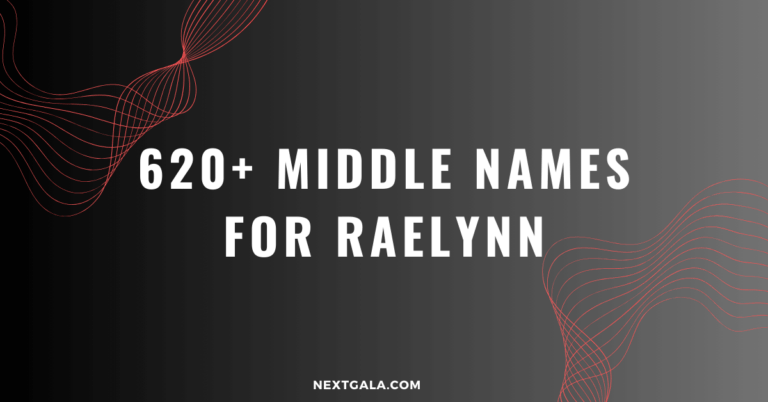 Middle Names for Raelynn