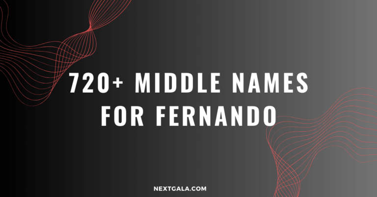 Middle Names for Fernando