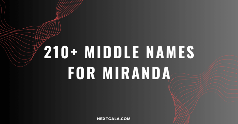 Middle Names For Miranda