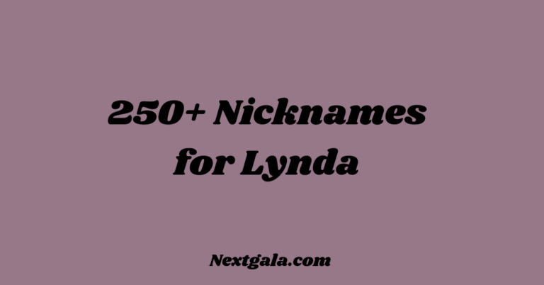 Nicknames for Lynda