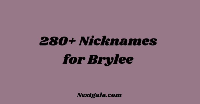 Nicknames for Brylee