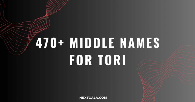 Middle Names For Tori