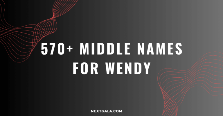 Middle Names For Wendy