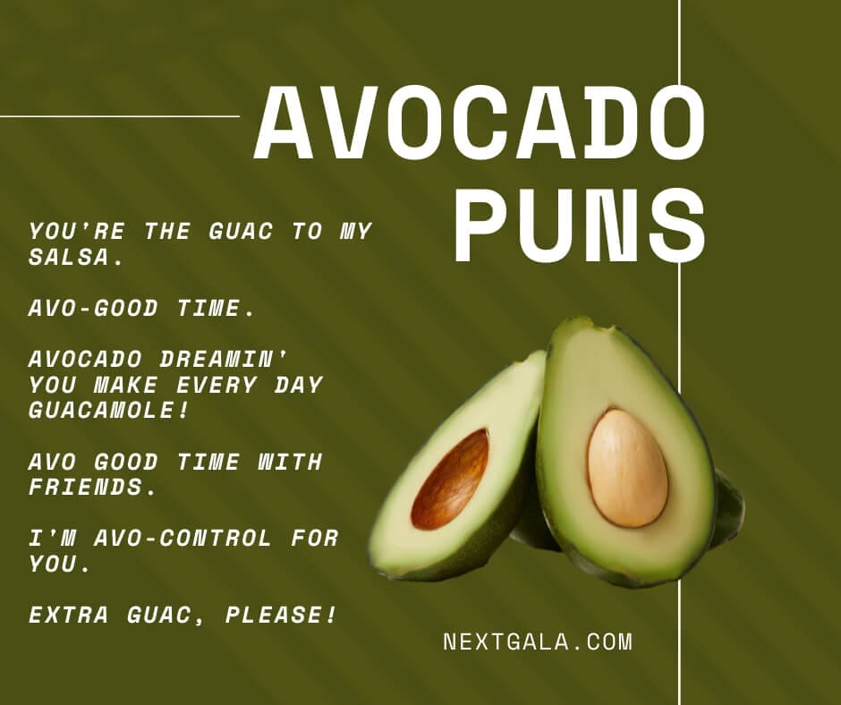 Avocado Puns