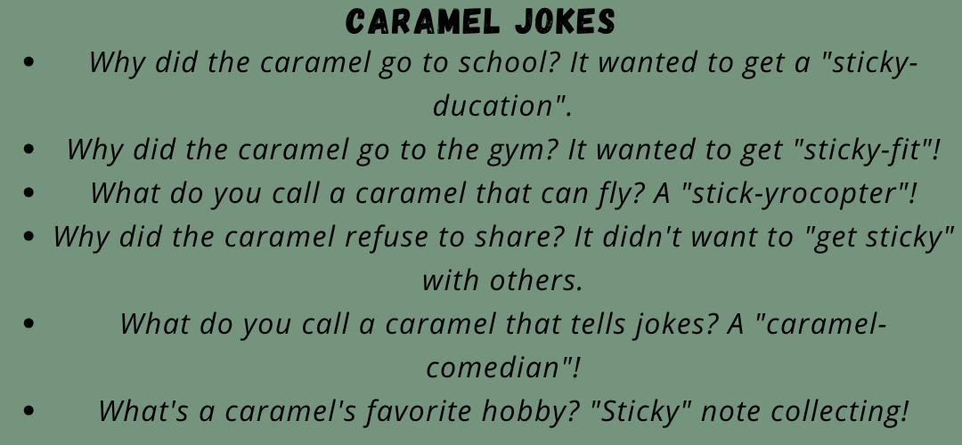 Caramel Jokes