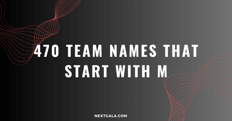 Team Names That Start With M