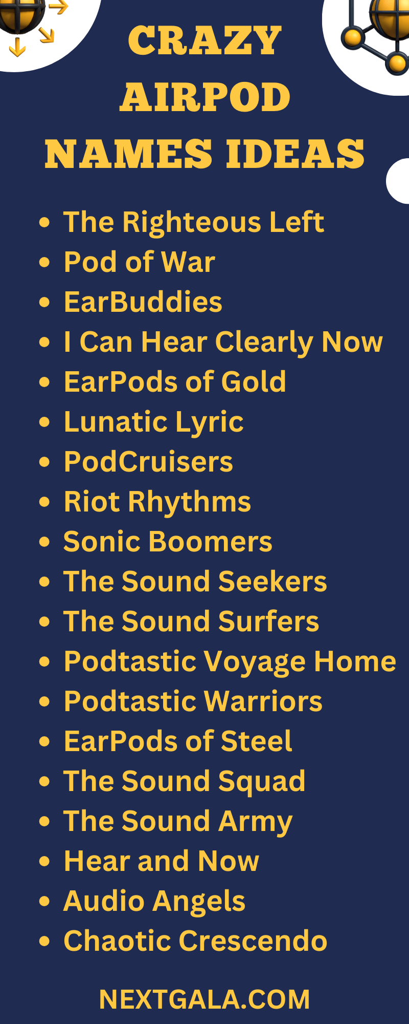 Crazy Airpod Names Ideas