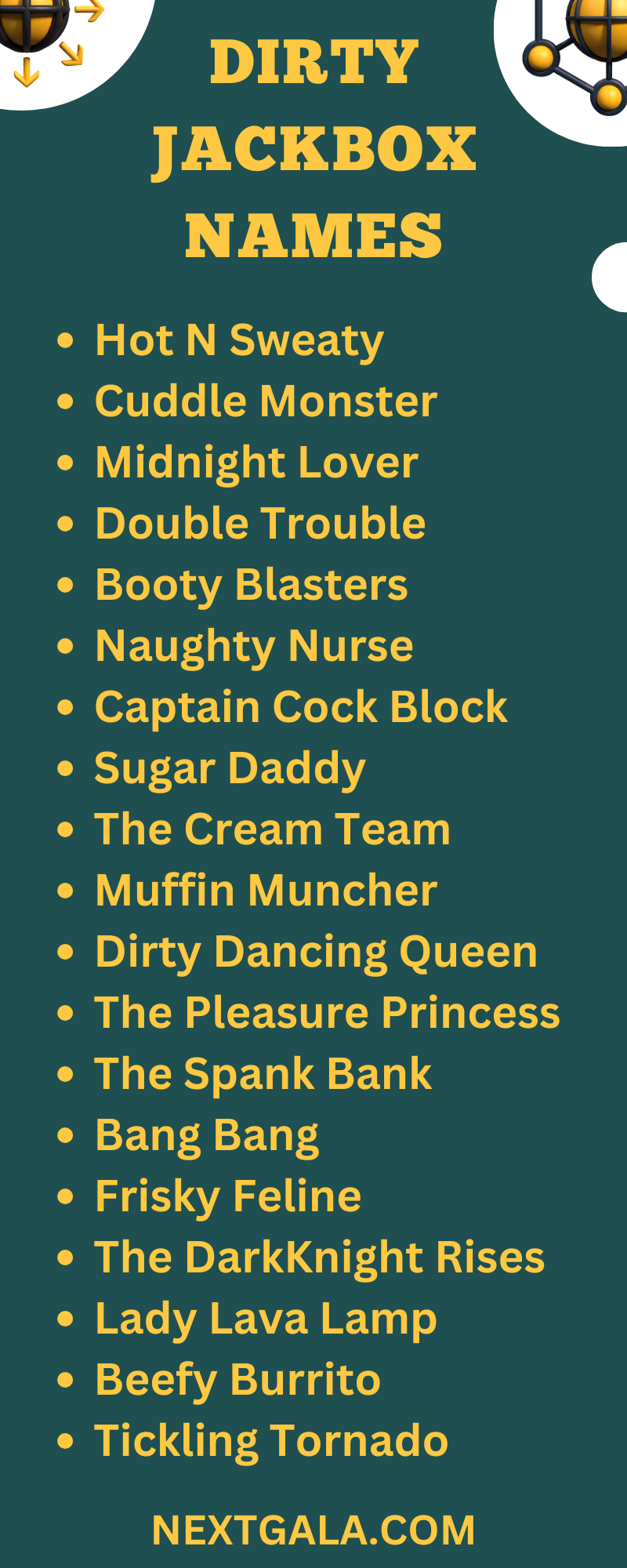 Dirty Jackbox Names