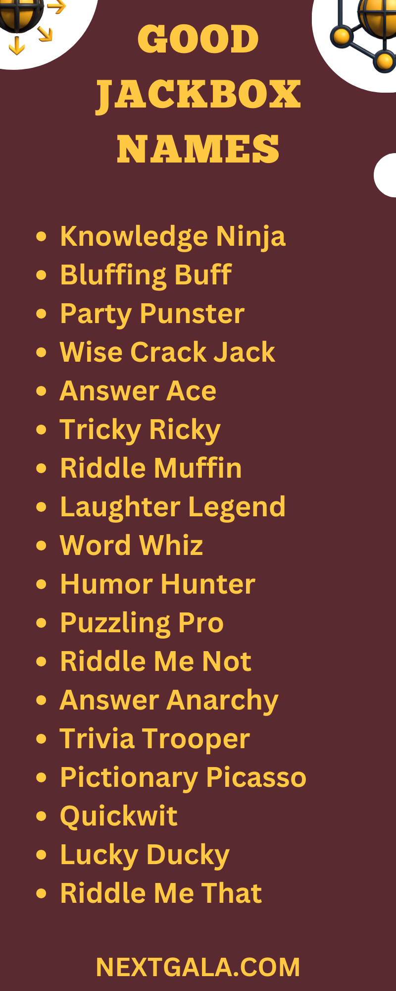 Good Jackbox Names