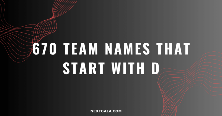 Team Names That Start With D