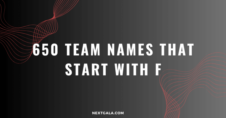 Team Names That Start With F