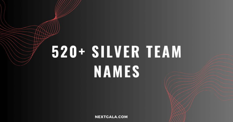 Silver Team Names