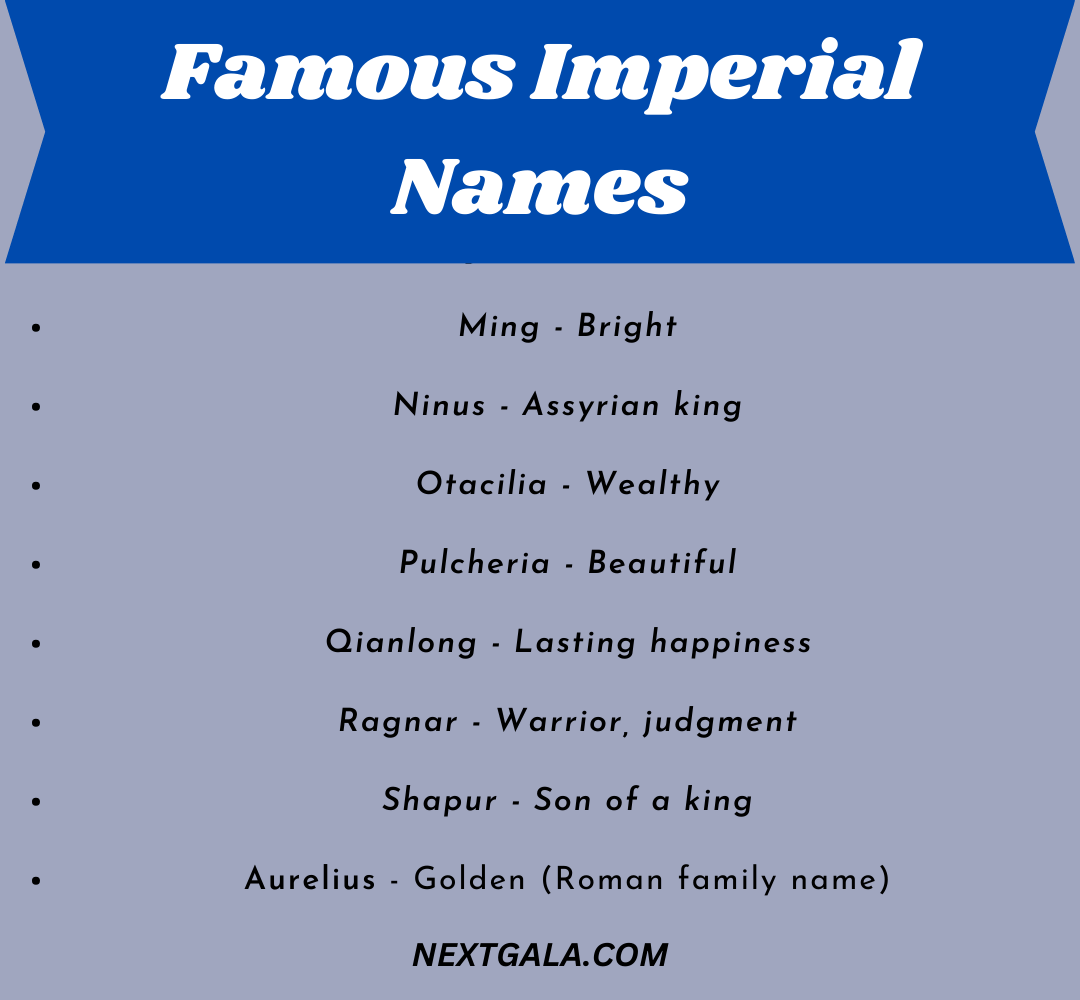 Imperial Names